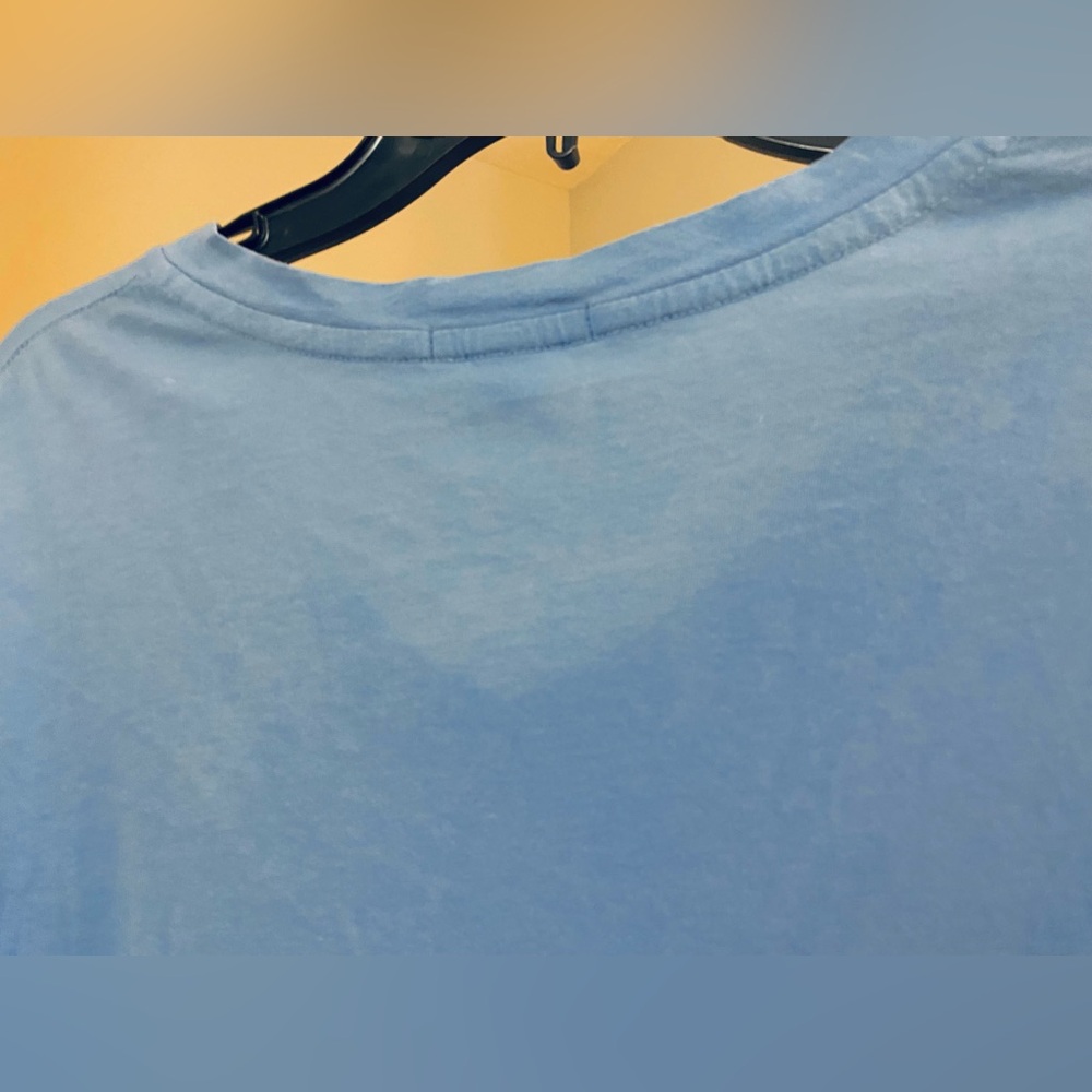 James Perse Size 3 Tall Men’s Blue VNeck Tee Shirt.Short sleeve.EC 100% Cotton - Picture 9 of 14